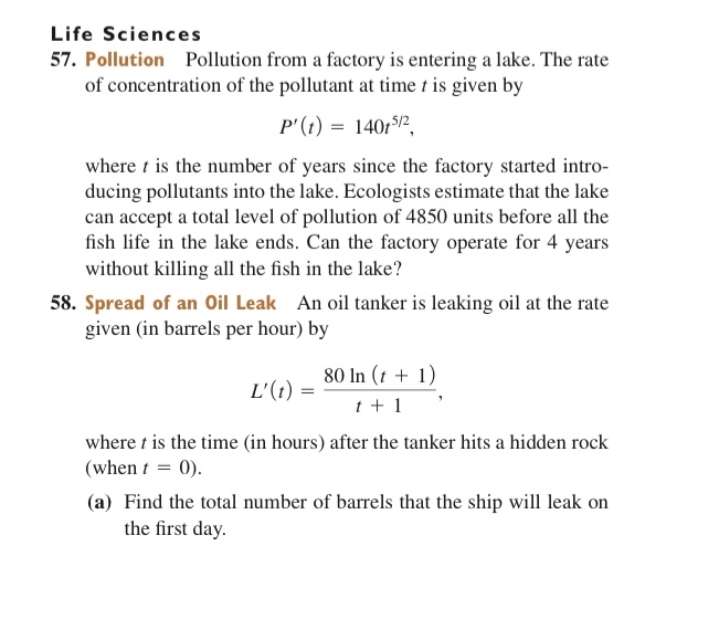 differentiation method? What type of integrand suggests using integration by 9. z