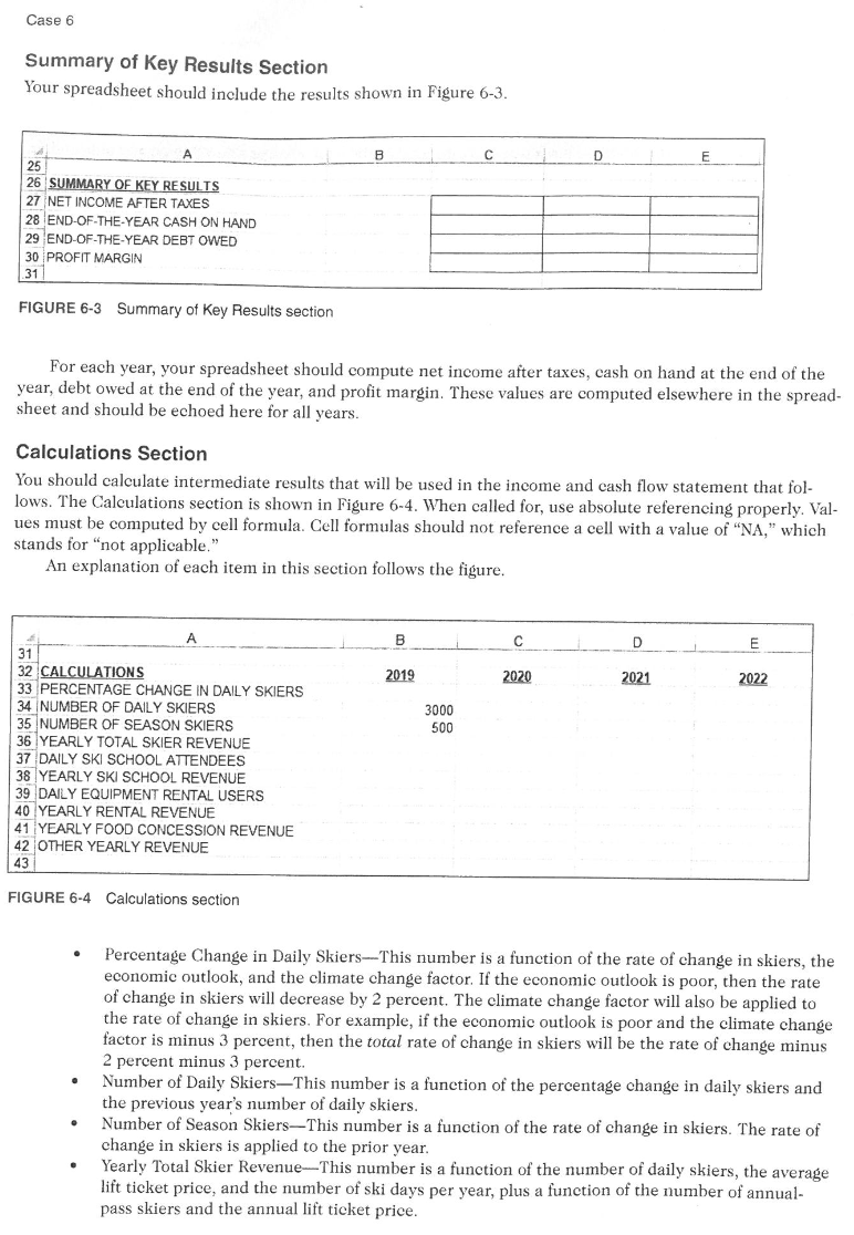 of If statements and the section called \"Cash Flow Calculations: Borrowing and