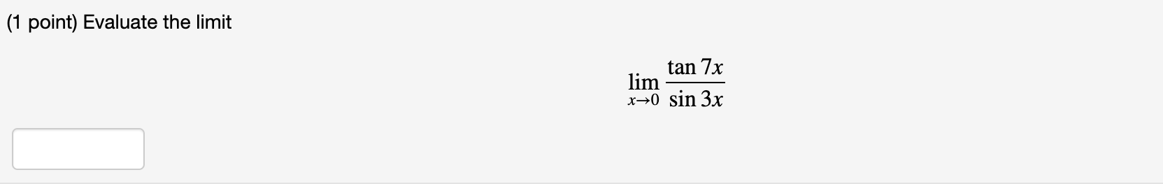 1 - cos(9h) lim = h-0 cos2 (6h) - 1