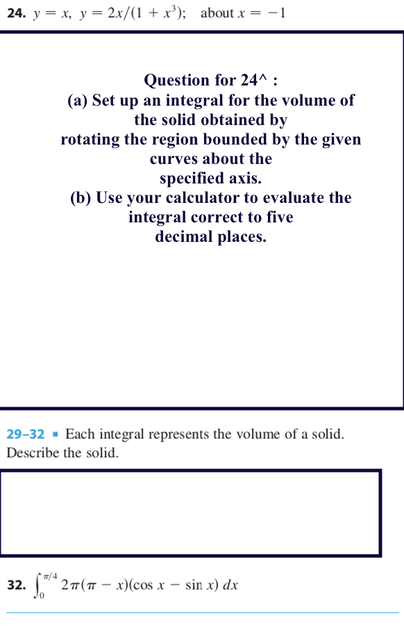 the given curves about the specified axis. (b) Use your calculator to