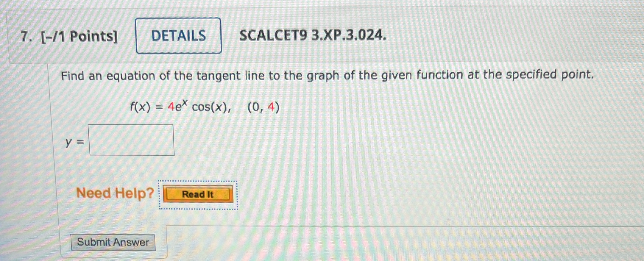 Don't know how to do number 7 please help! 7. [-/1