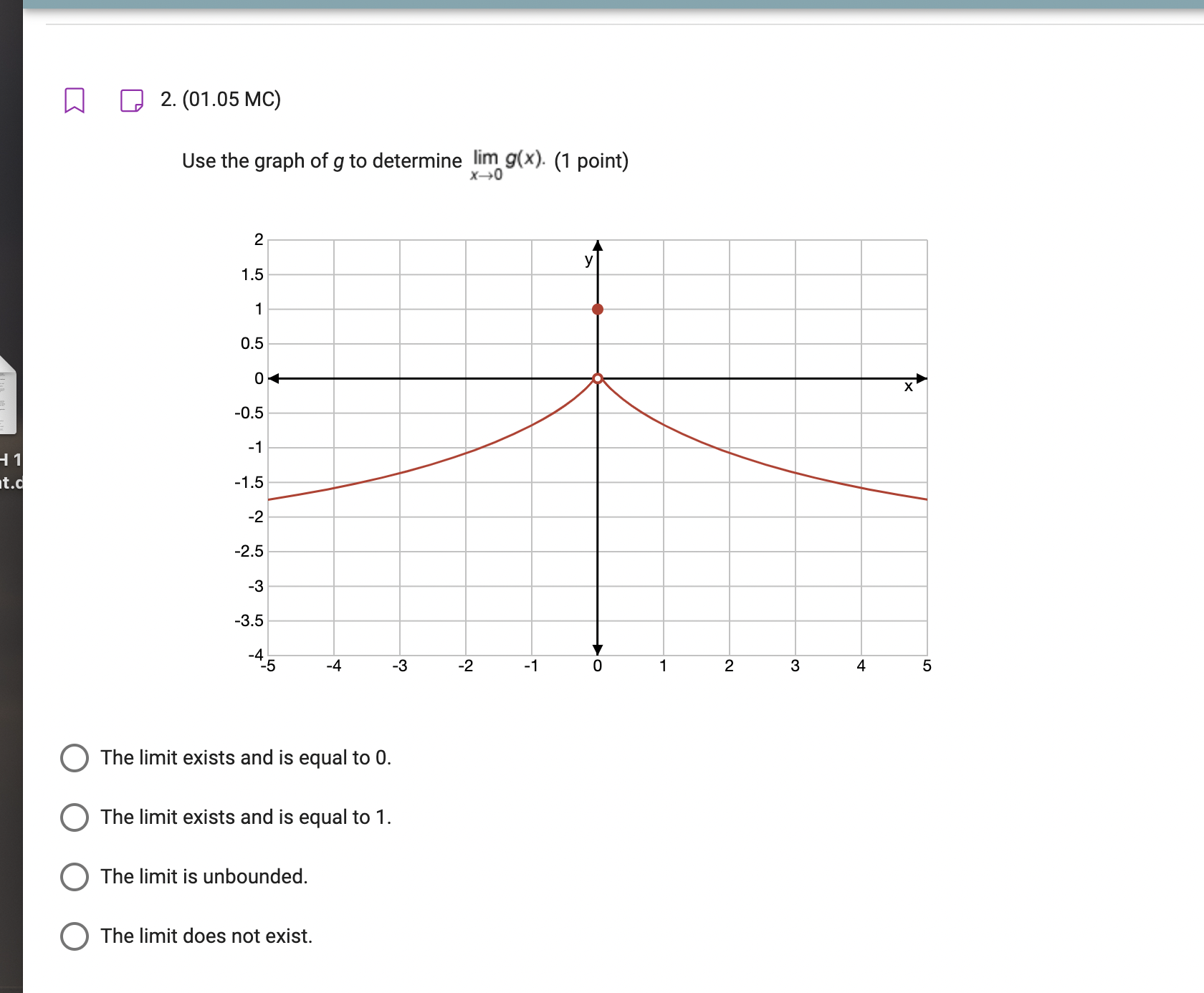 is equivalent to which of the following? (1 point) sin 2x O