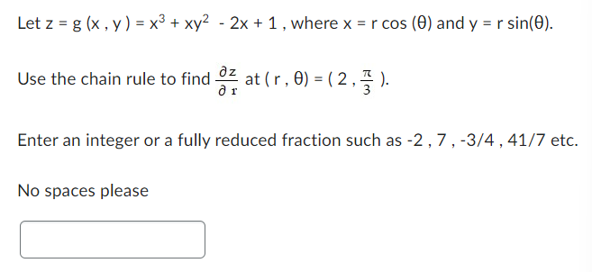  Let z = g (x , y ) = x3 +