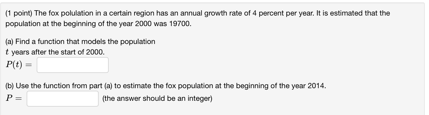 annual growth rate of 4 percent per year. It is estimated that