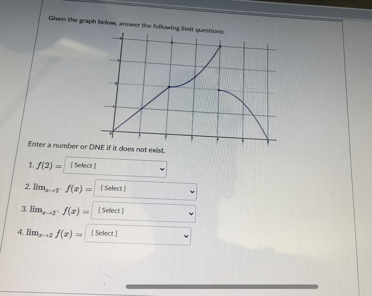 Question 23 2 pts If p is a polynomial, then lime-+6 P