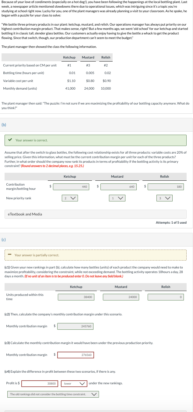  began with a puzzle for your class to solve: "We bottle