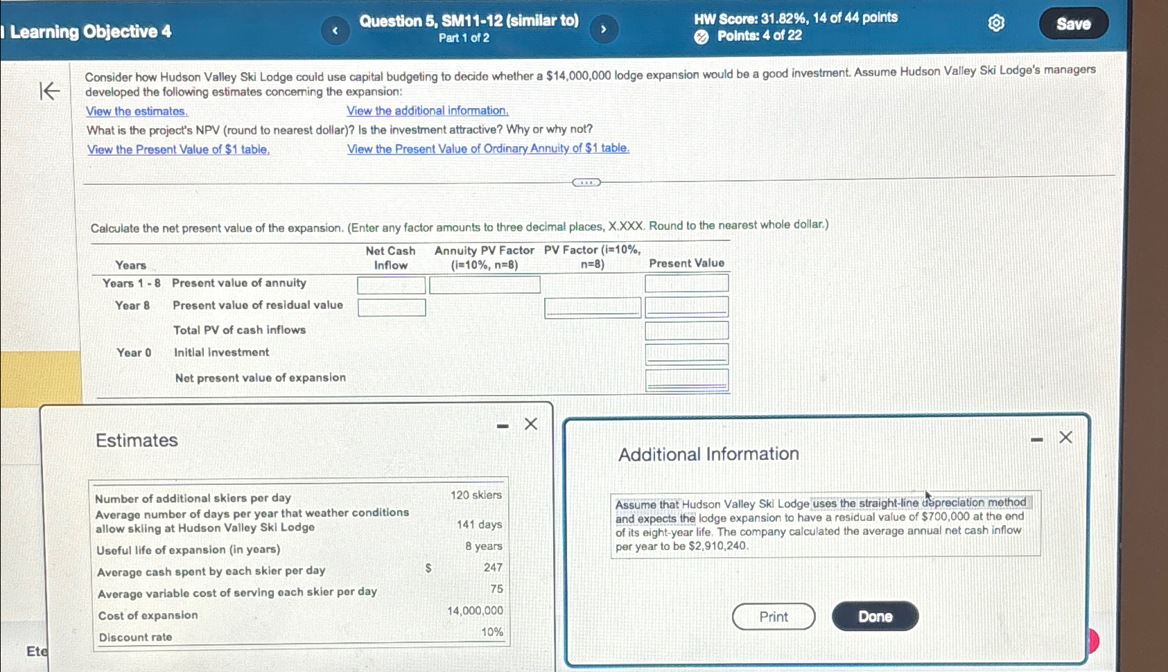 of 44 points Part 1 of 2 Polnts: 4 of 22 Consider