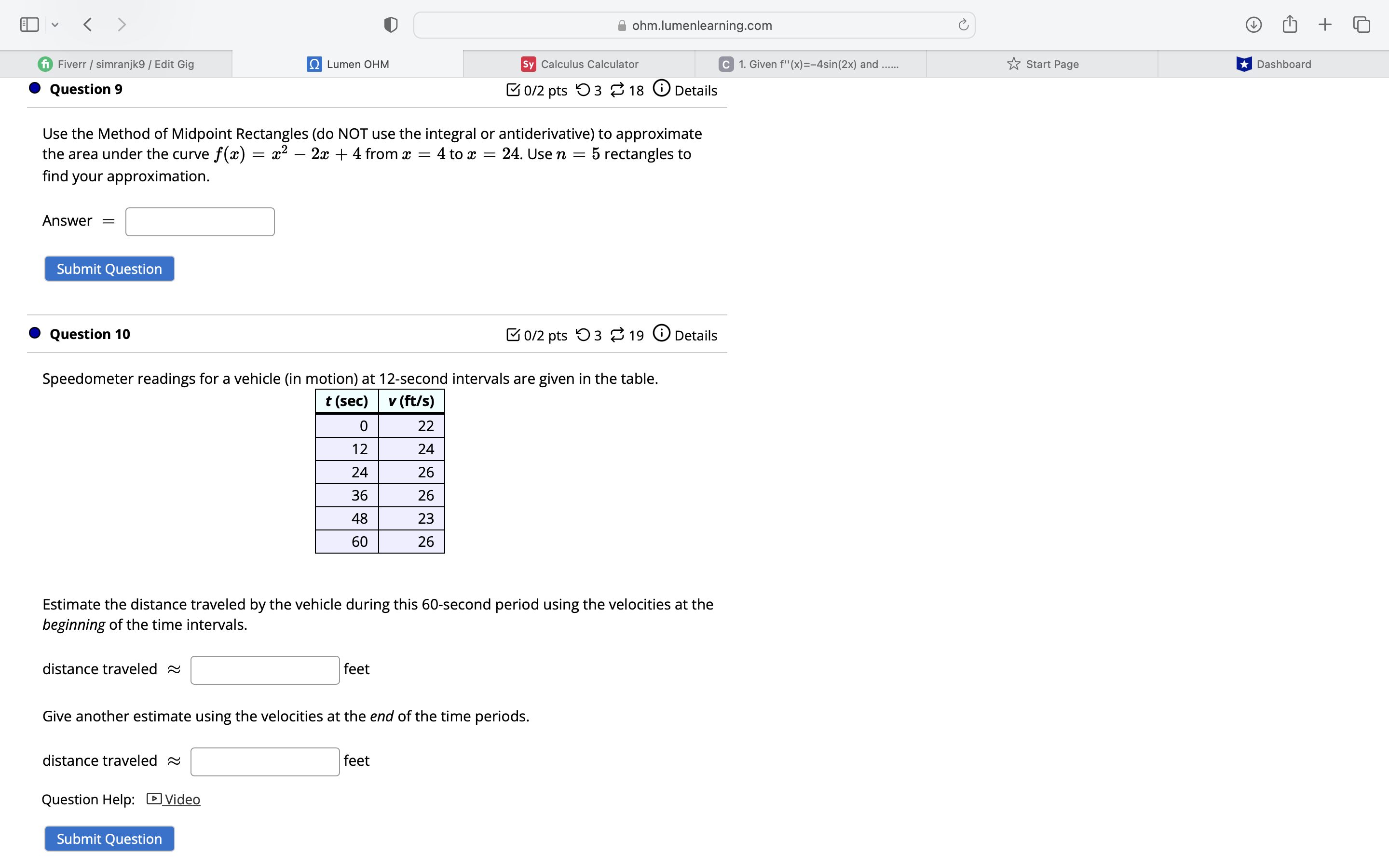 4, 5, 7, 9, 10, 11, 15, 16, 17 ohm.lumenlearning.com C +