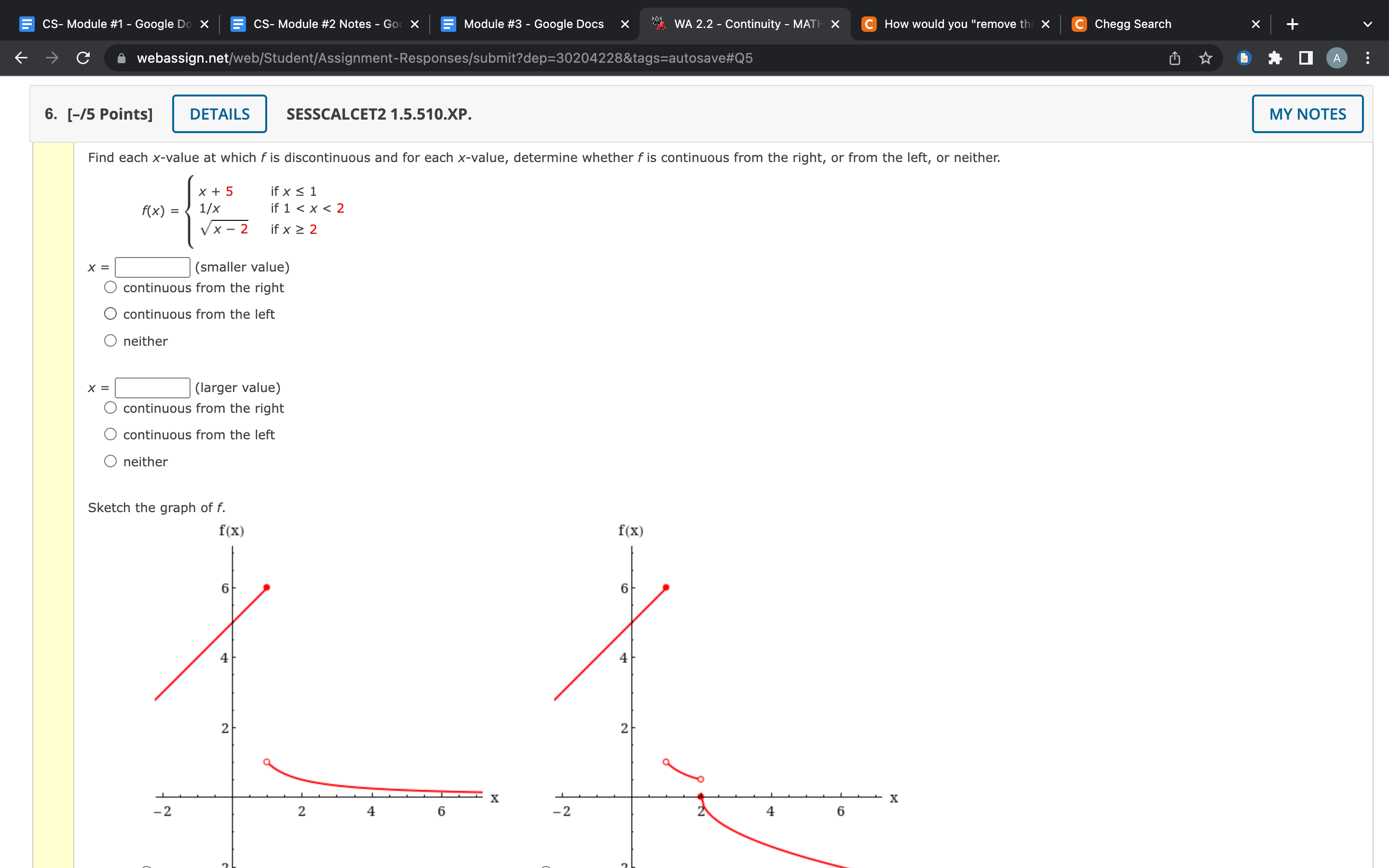 #2 Notes - Go( X Module #3 - Google Docs X WA