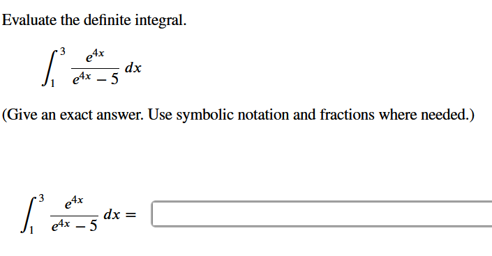 an exact answer. Use symbolic notation and fractions where needed.) 3 p4x