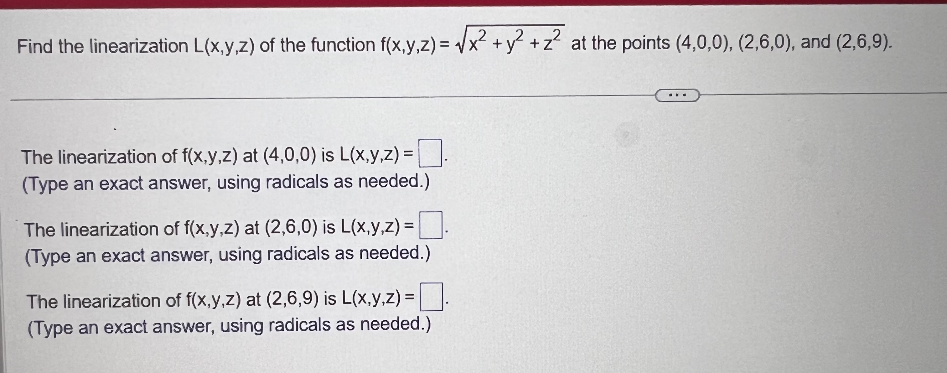  \fFind the directions in which the function increases and decreases most