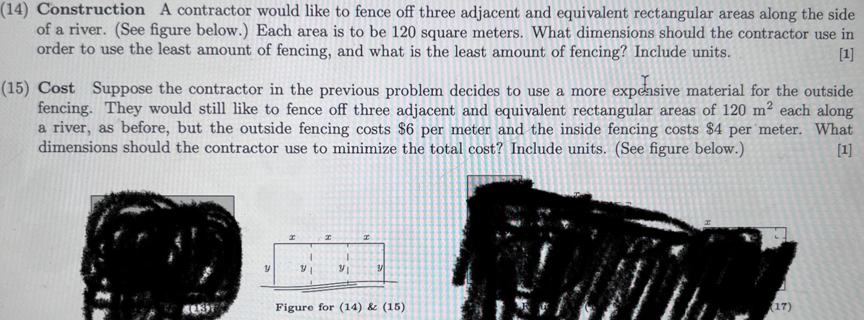 for it. Second derivative to verify results (14) Construction A contractor would