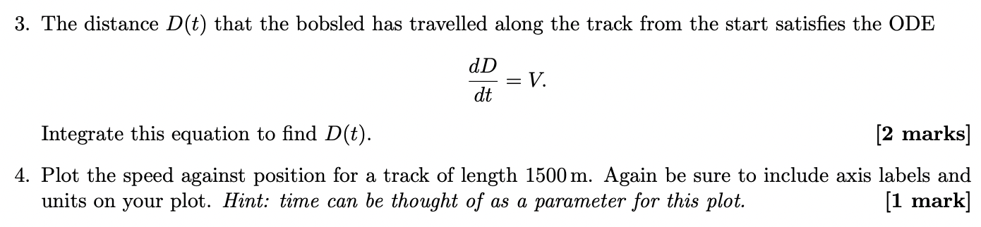 Mg Sin(a) i ,an 7 l,OCDAVZ. dt 2 This ODE represents Newton's
