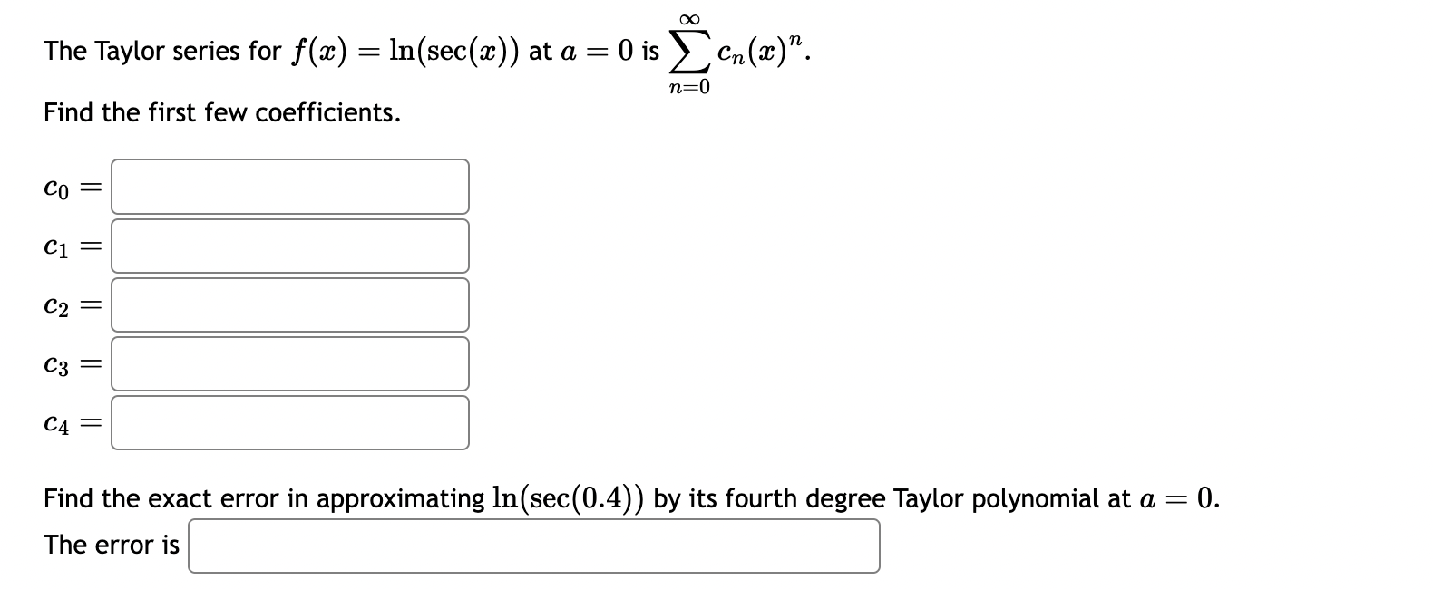 of convergence R = \f40 do: .132 2 (a) Evaluate the integral: