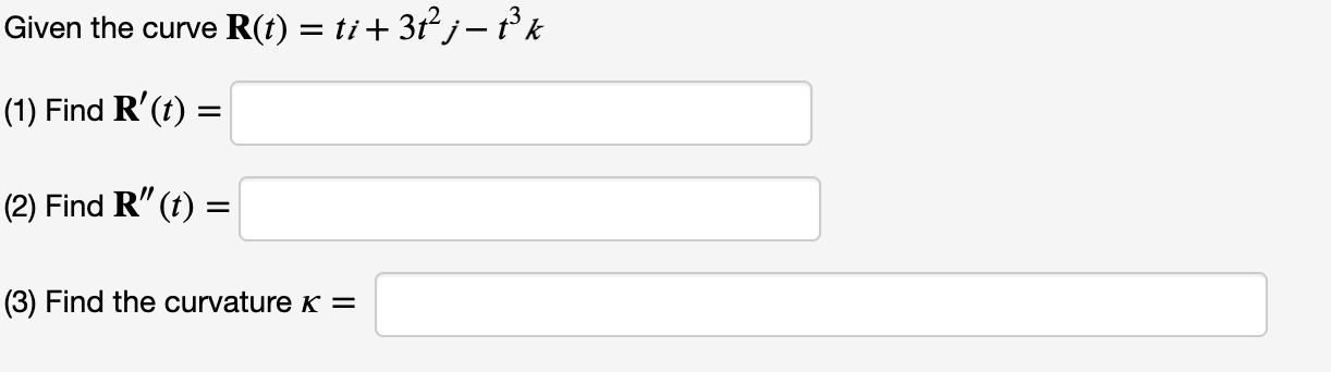 3) / + 6 sin(3t) ; + 8t and the initial position