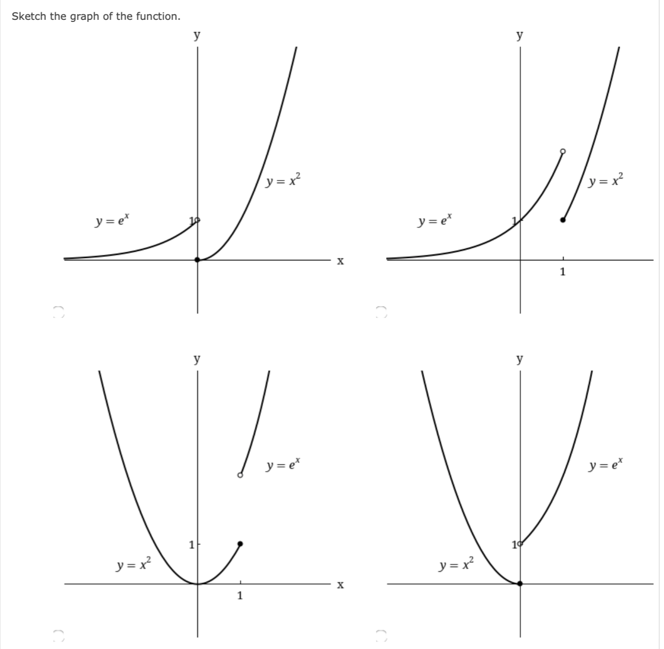 2 h(x) (f) lim g ( x)h(x) x - 2 f (