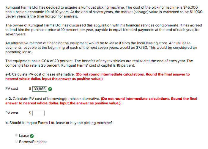  a-2 must be completed. need correct answer.everything else is correct. Kumquat