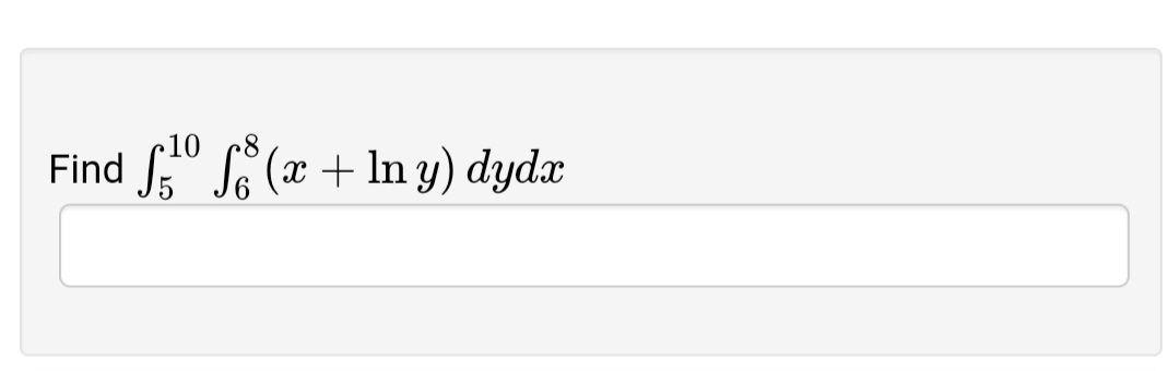 Find 1510 168@ + In y) dye