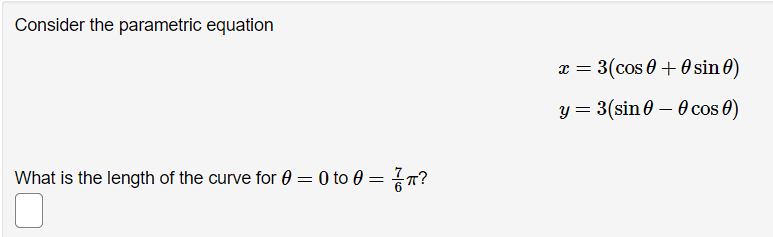 as a function of t. a: d2 a- Consider the parametric curve: