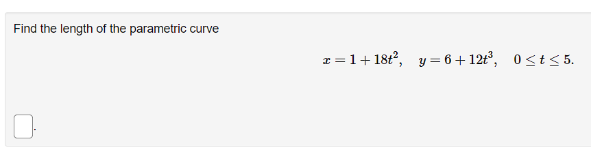 work. You are given the parametric equations a: = 2:3 + 3:2