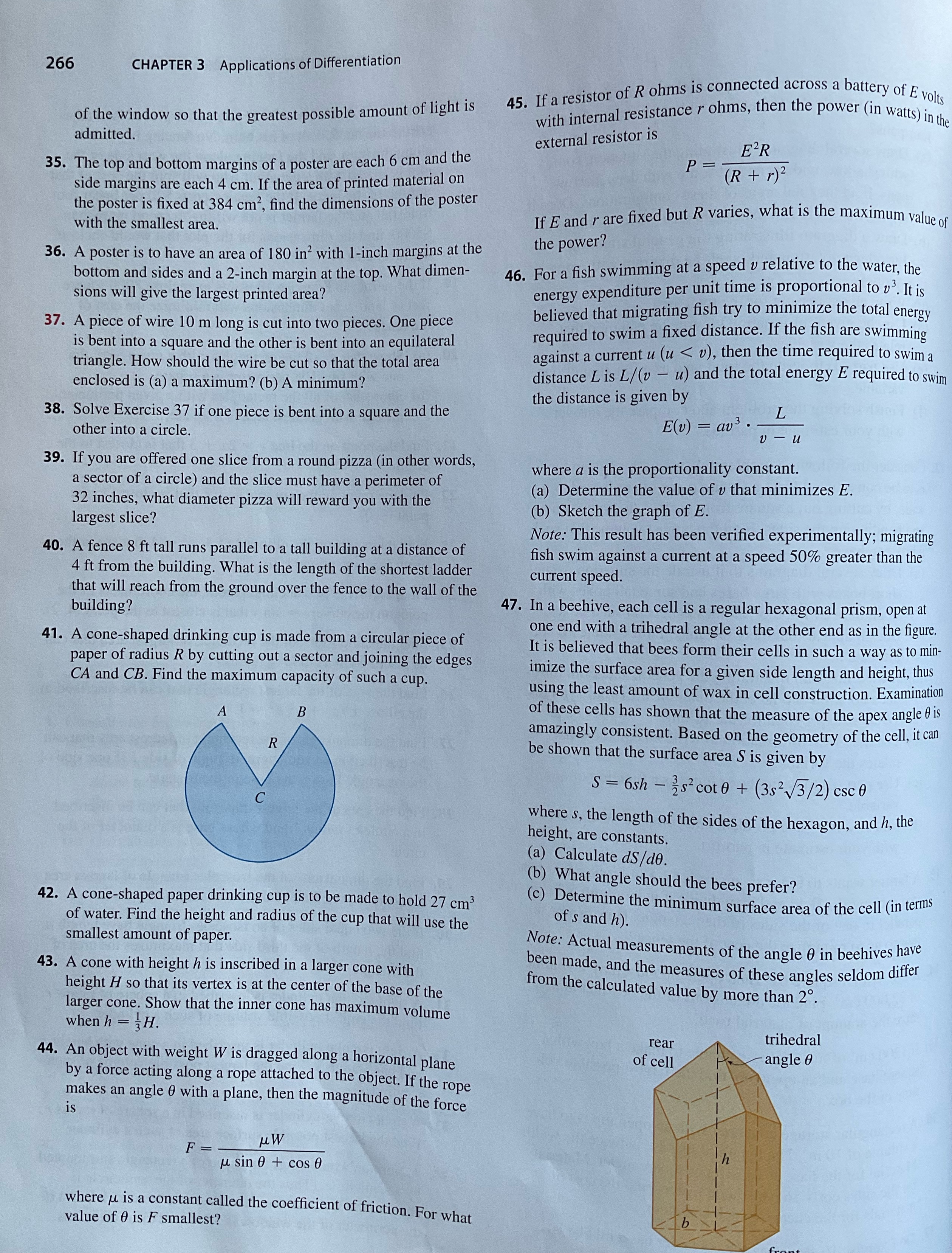 a resistor of R ohms is connected across a battery of E