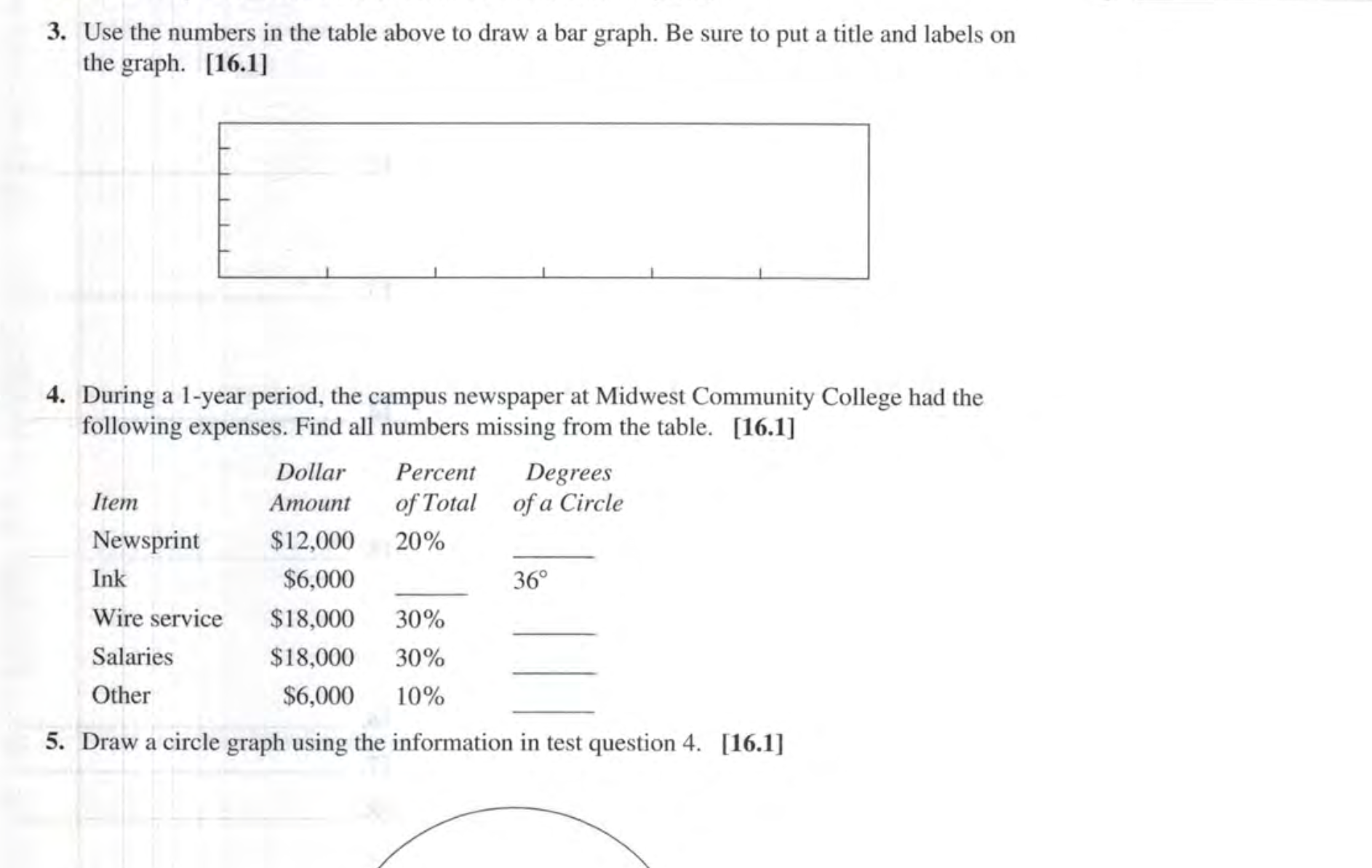 brackets show the section in which the topic was discussed. 1. The