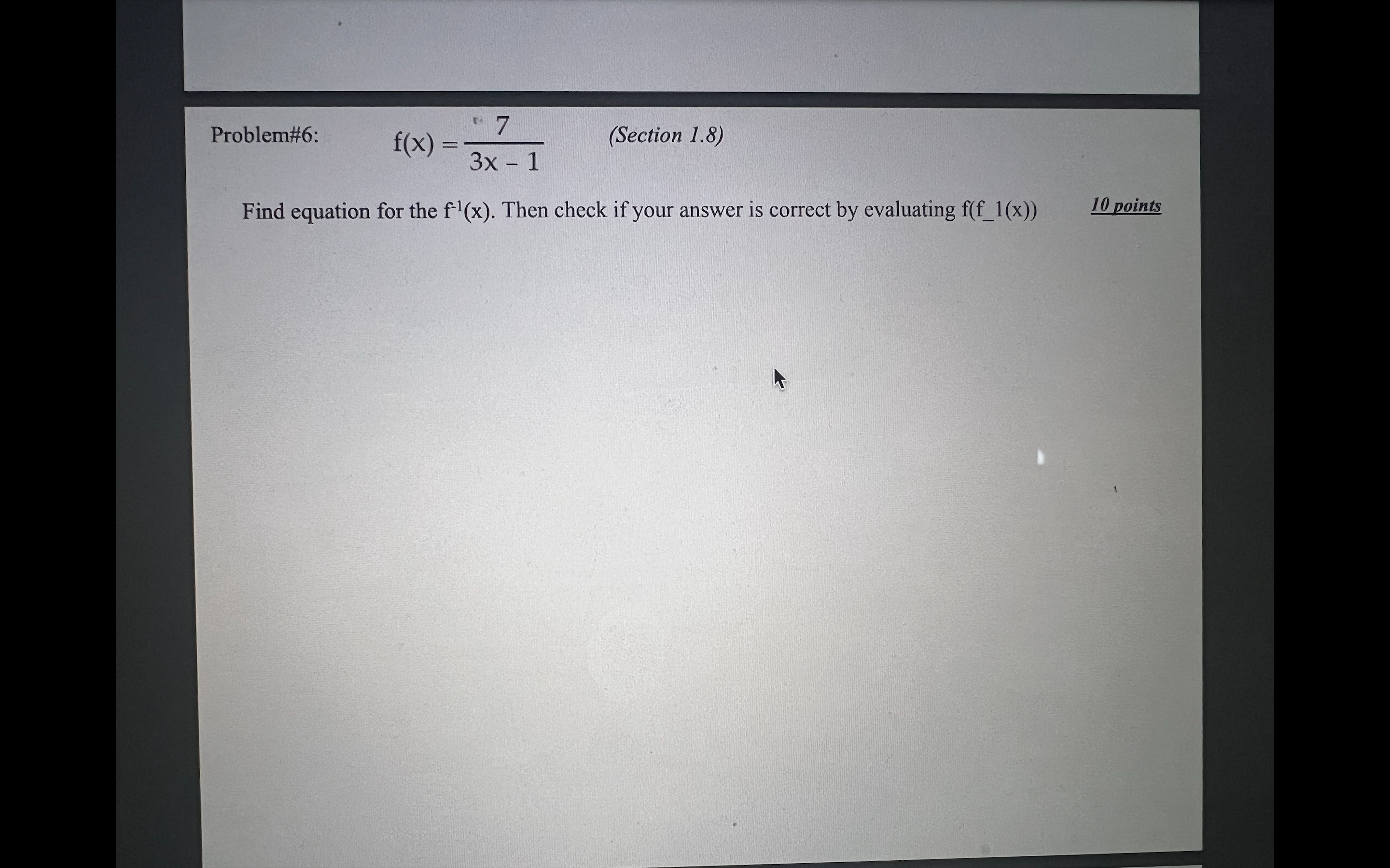 strategy can be used to graph f (X) = pg;- q x