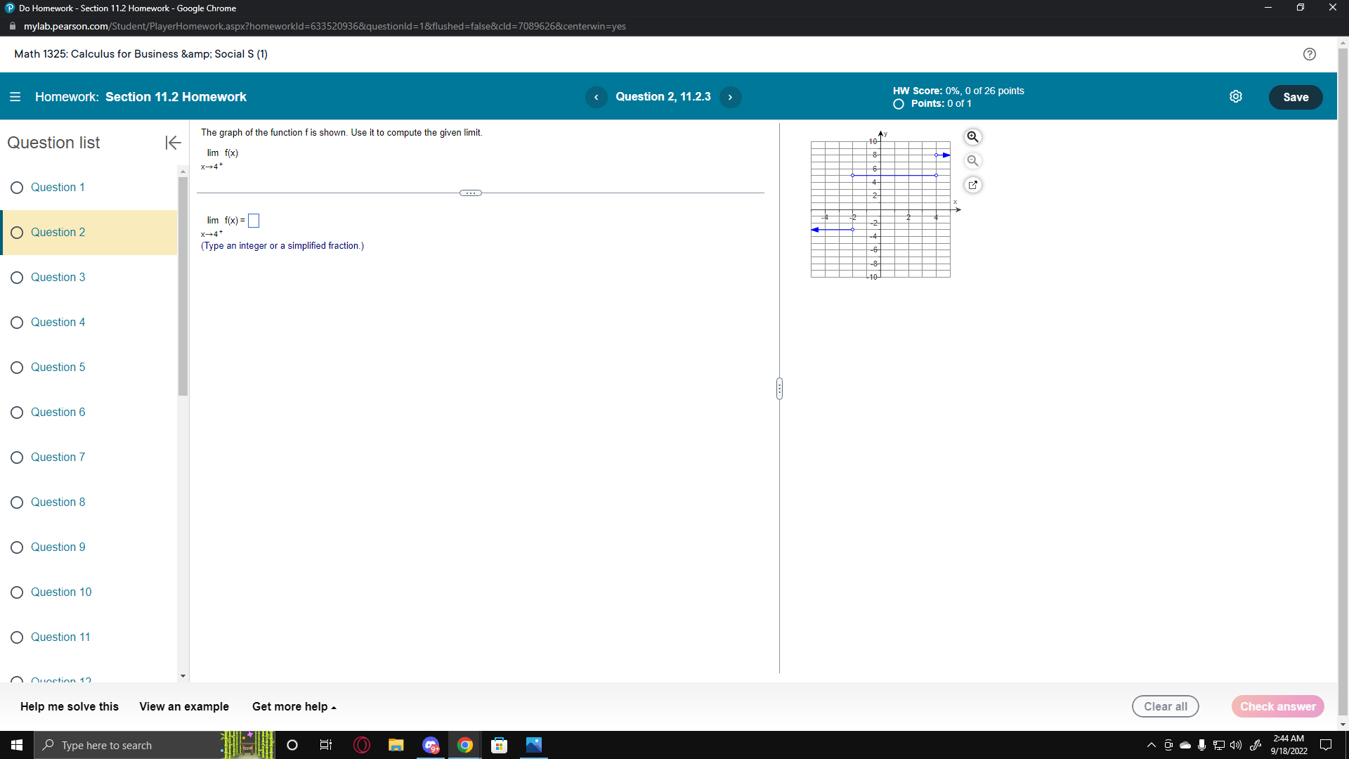 &cld=70896268centerwin=yes Math 1325: Calculus for Business & Social S (1) ? Homework: