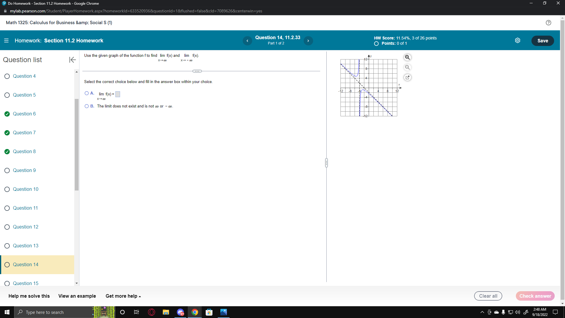 - Clear all Check answer Type here to search O O 2:44