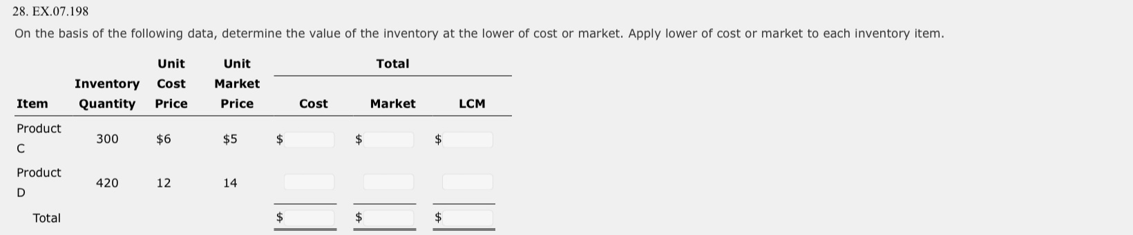 the calculation of Bean Corporation's estimated inventory using the retail method of