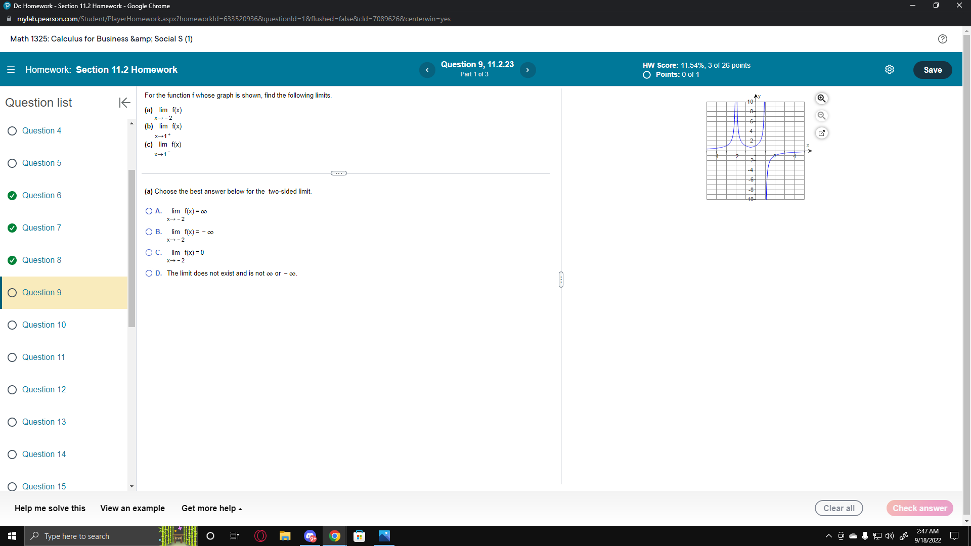 Homework HW Score: 0%, 0 of 26 points Points: 0 of 1