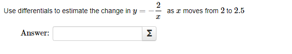 at the point > = 2 L(x) = E (b) Use the