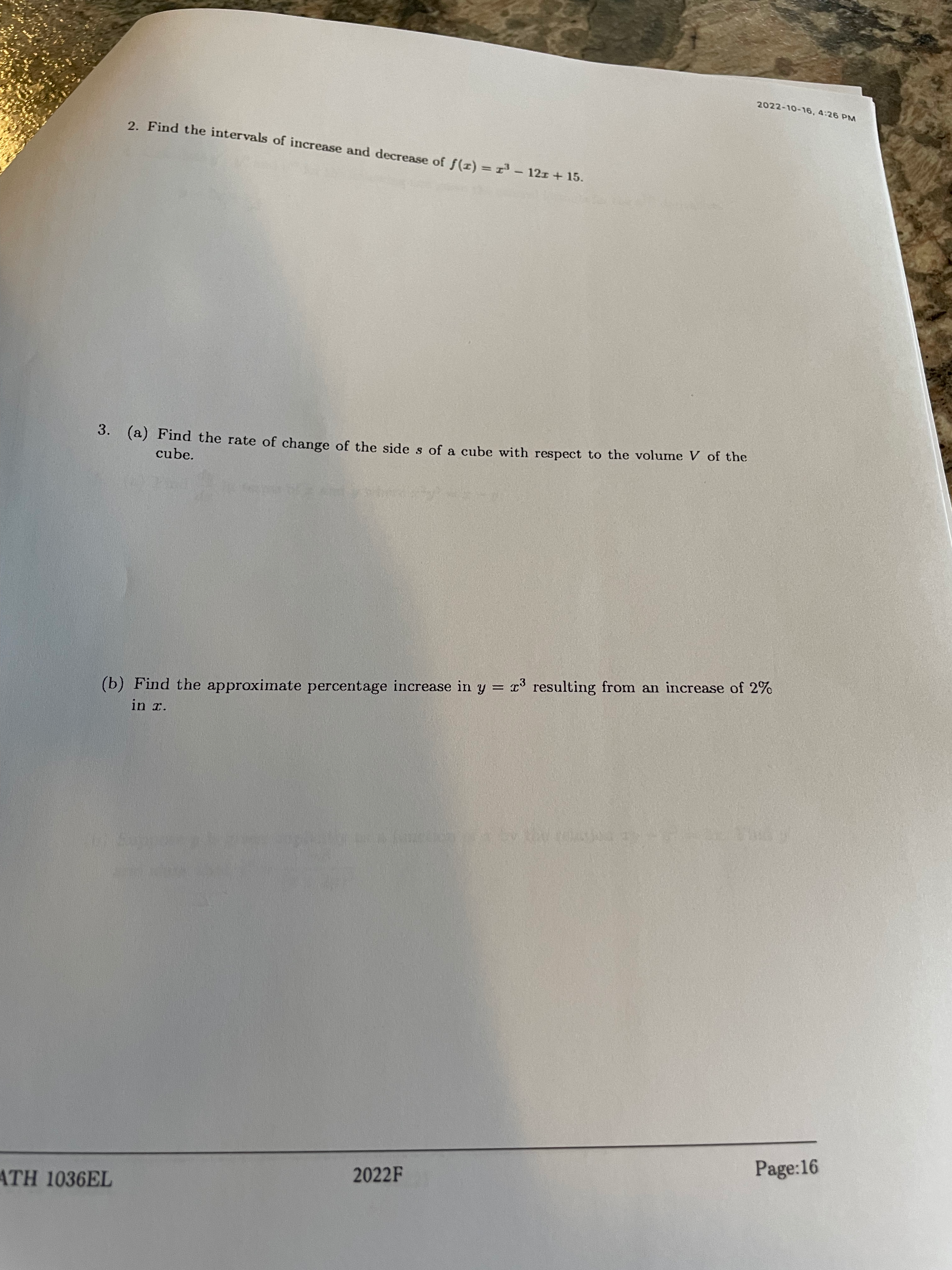 Assignment: MODULES FOUR, FIVE and SIX 1. Draw a rough graph of
