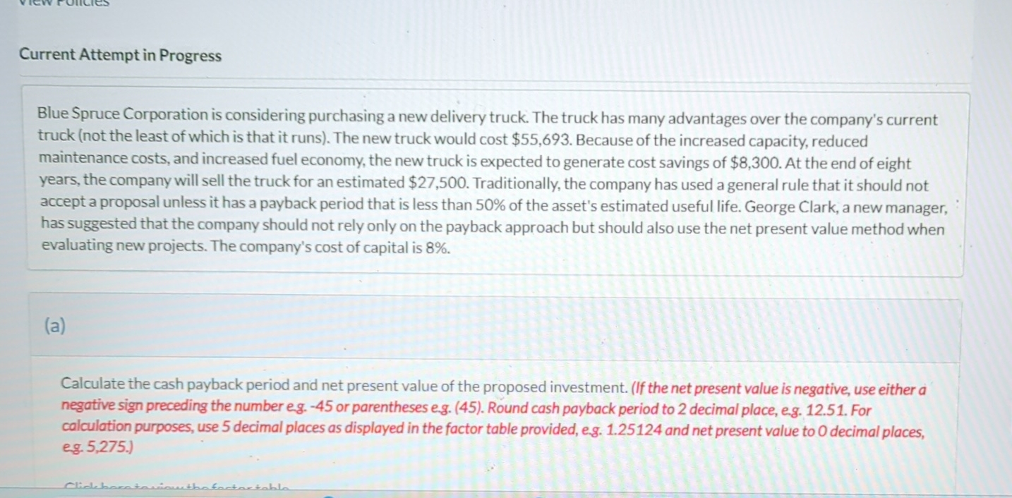 new delivery truck. The truck has many advantages over the company's current