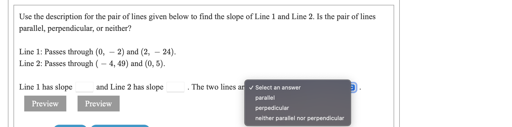 l l | 1234567 I l | Find the equation of the