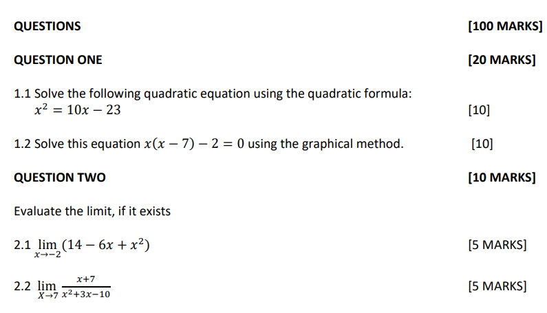 quadratic formula: 3:2 = 103: 23 1.2 Solve this equation x(x '3)