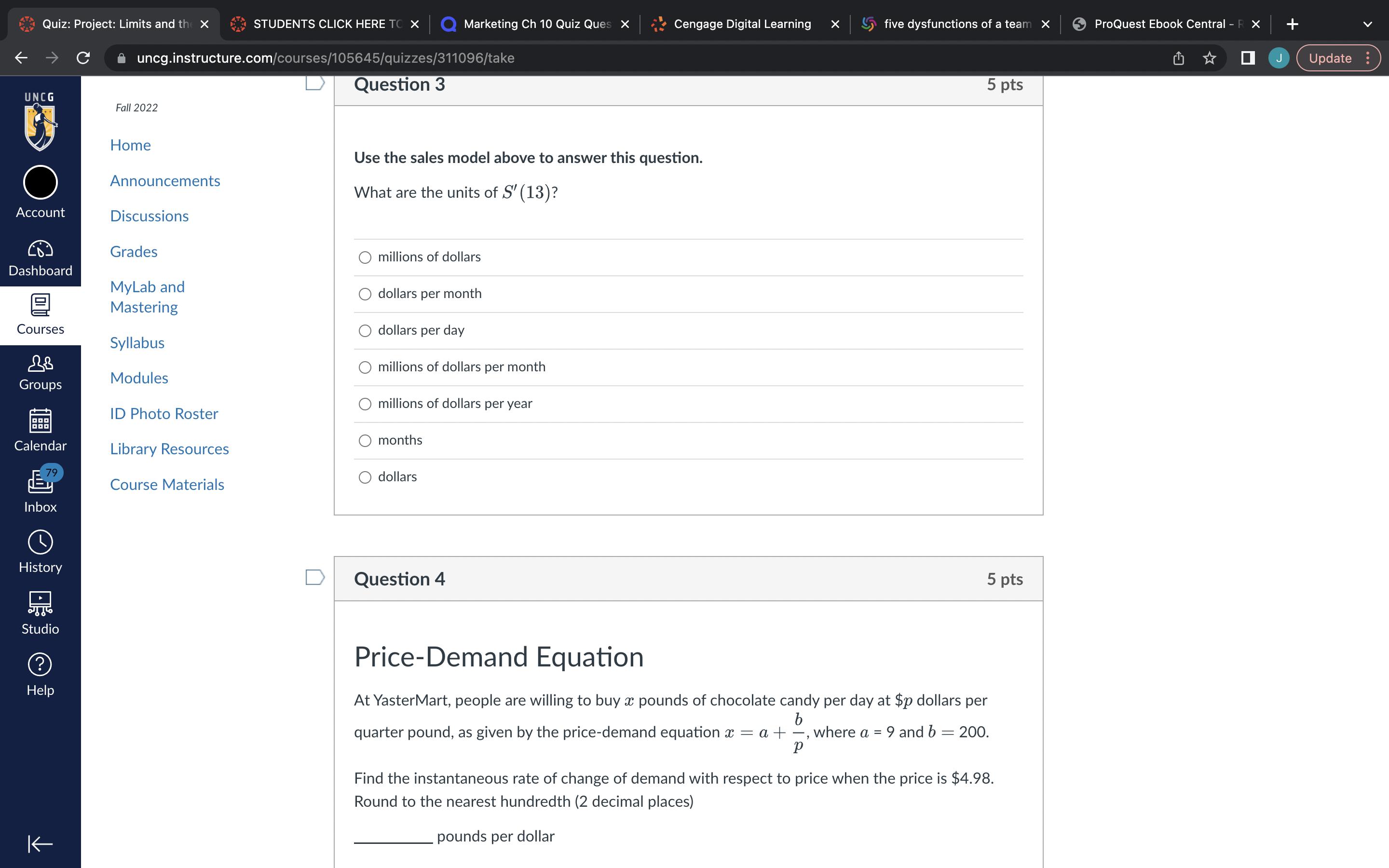 Ch 10 Quiz Ques x Cengage Digital Learning x five dysfunctions of