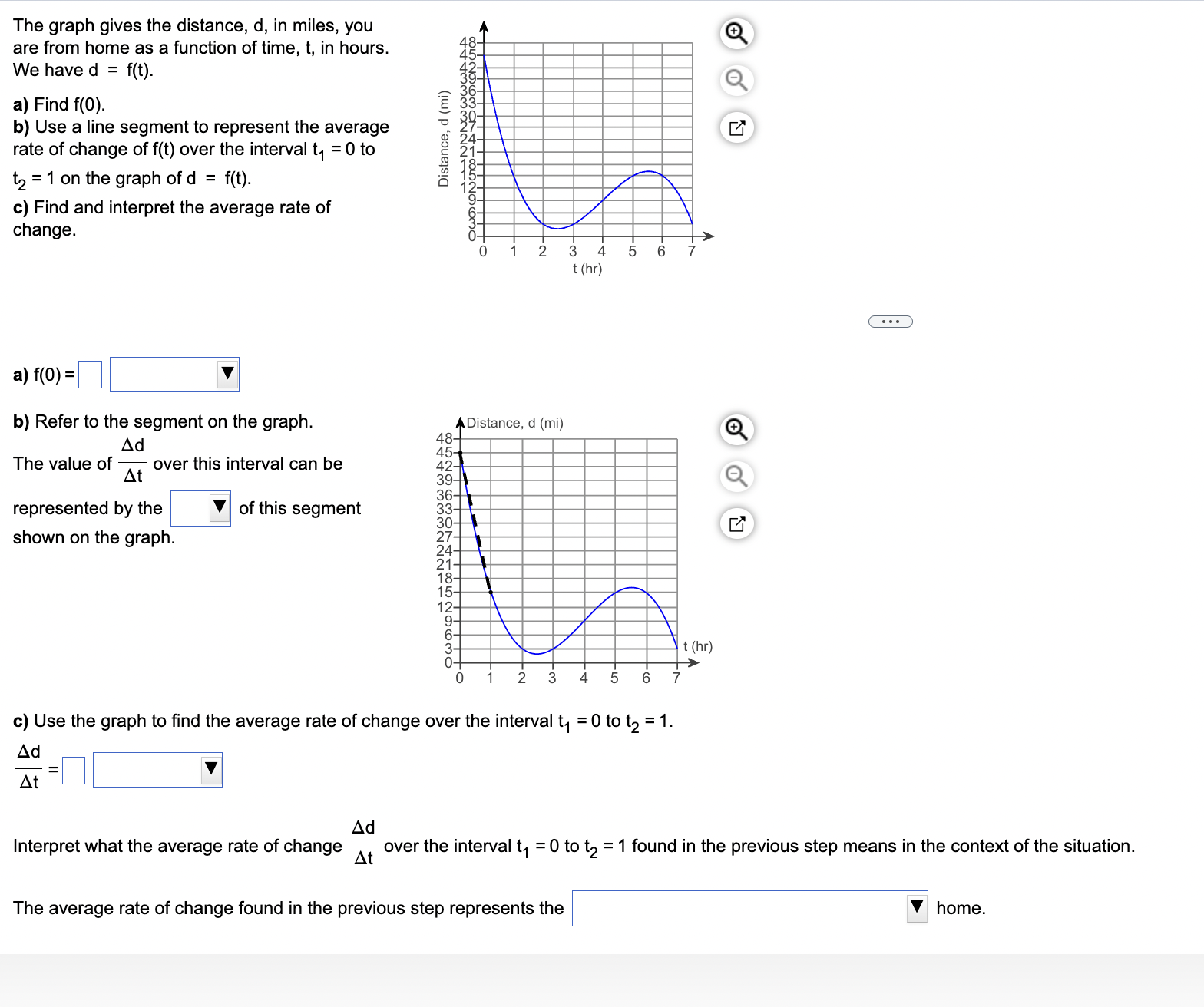 List all the points where the tangent line is horizontal. Select the