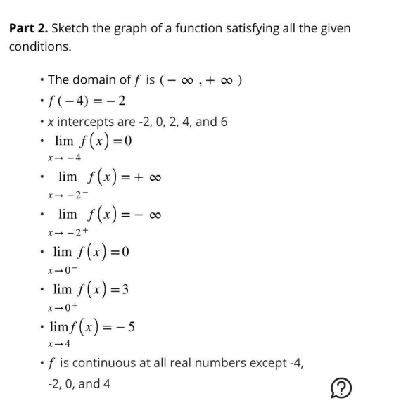+ co ) . f ( -4) = -2 . x intercepts