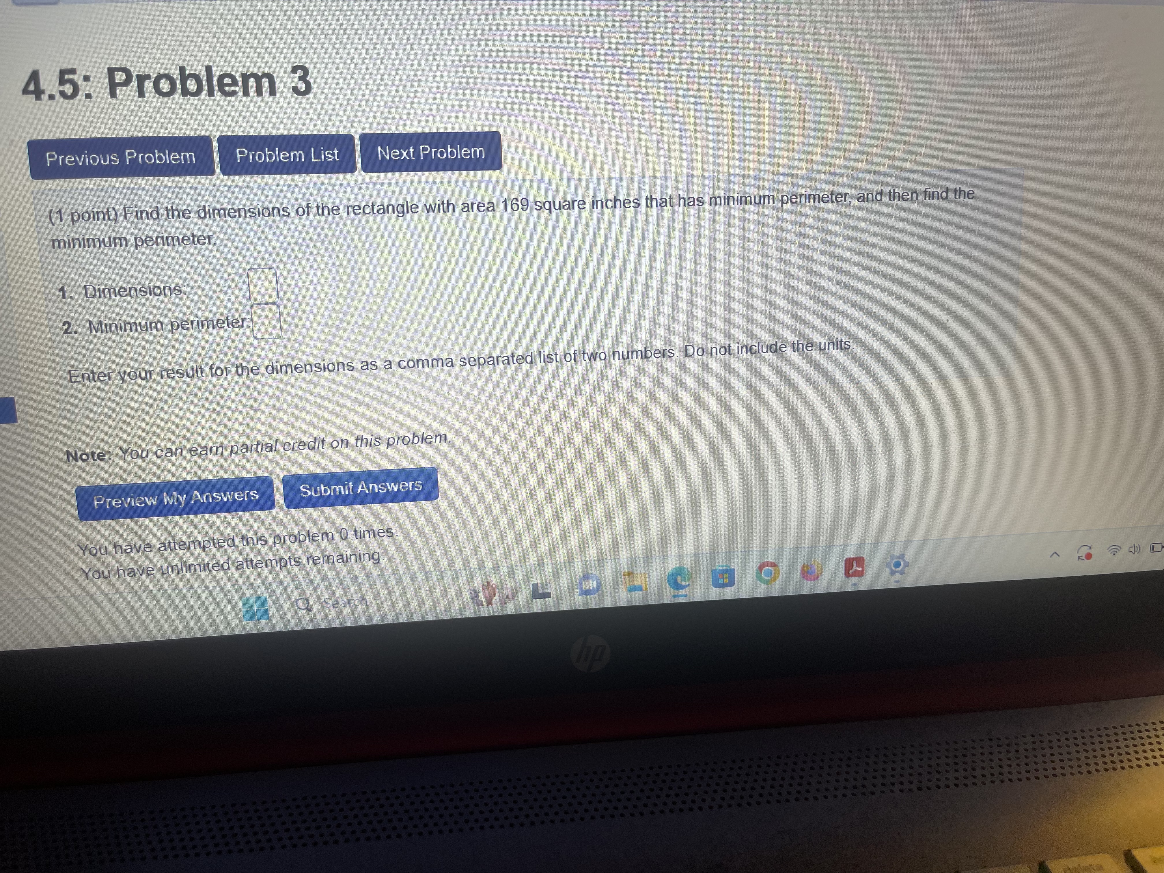 top is to be made from 300 ft? of material. Find the