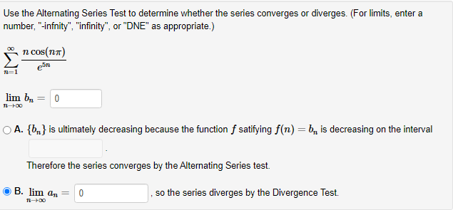 by is a convergent p-series therefore M an converges v by the