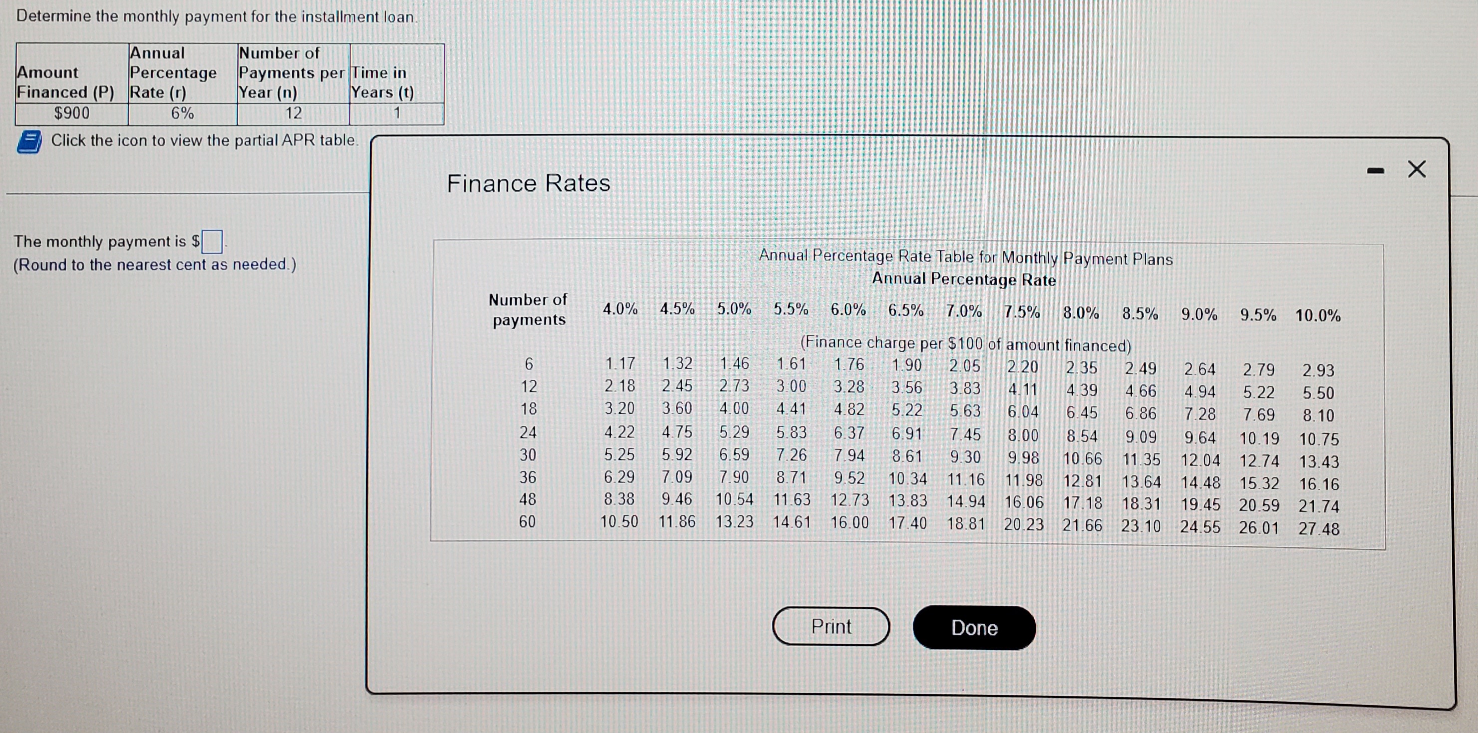 b) Determine the amount of the mortgage. 4.5 10 36384 7 64993