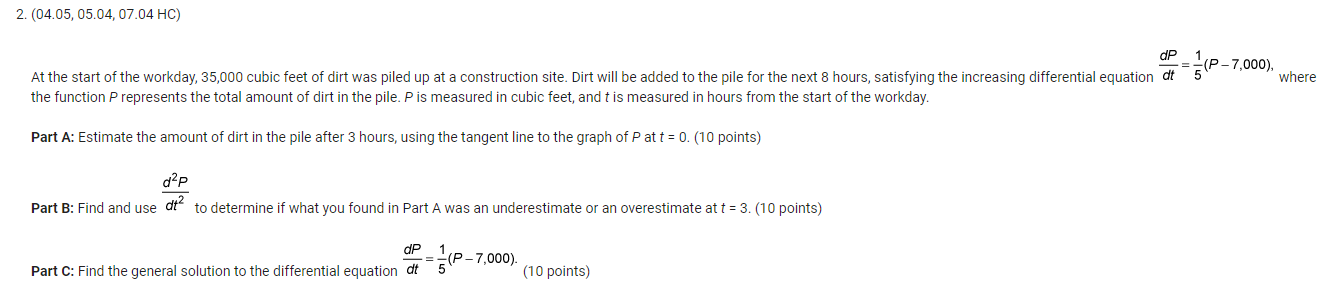  2. (04.05, 0504,0104 HC) OP 1 = P7,000 . At the