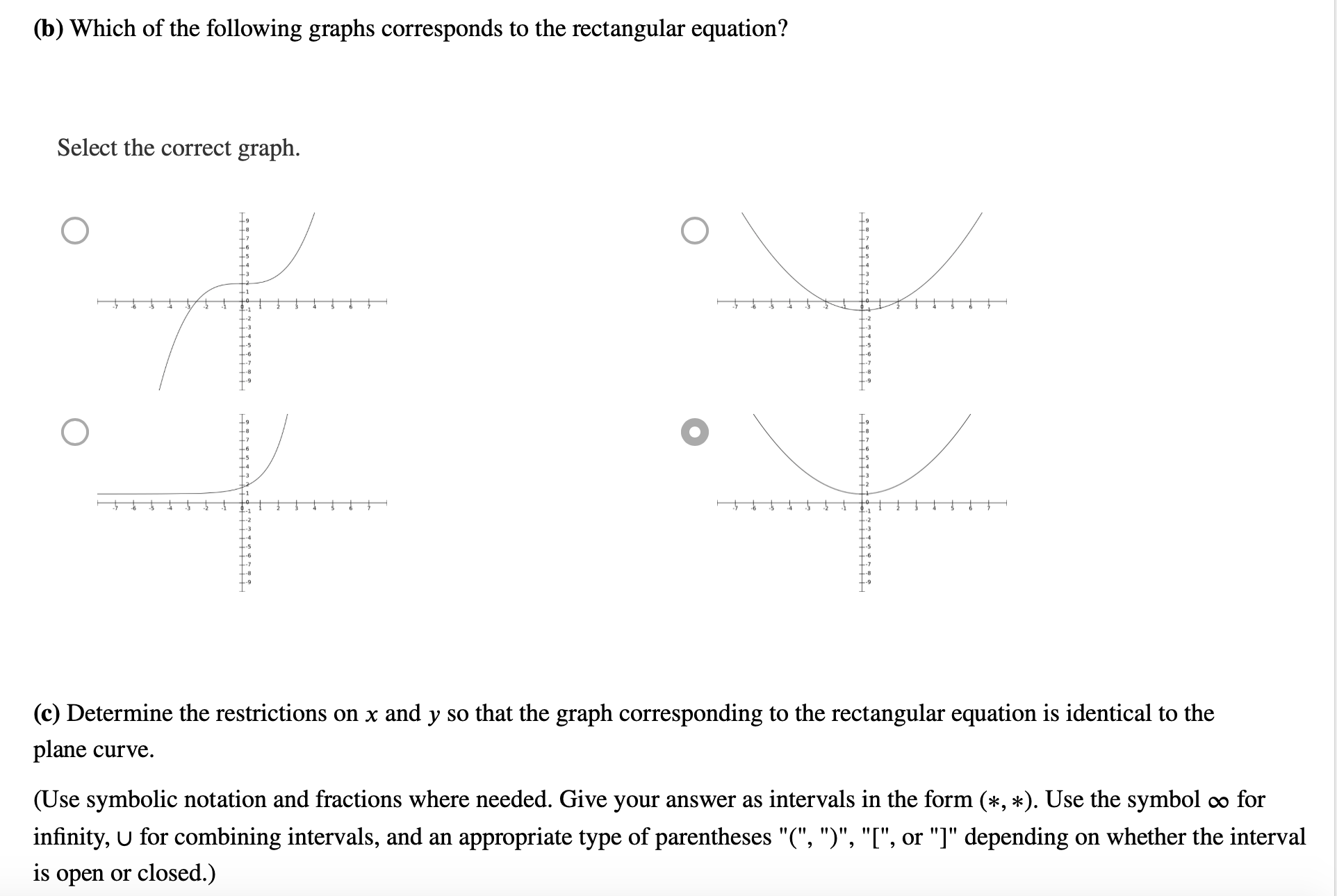 x(t) = 21,310) = t2+ 1; t > 0 (3) Find the