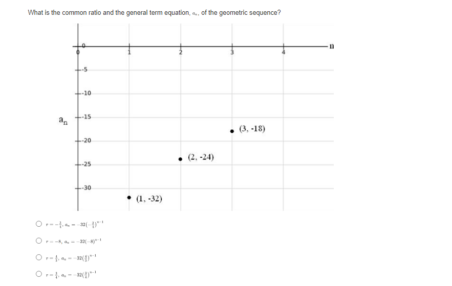 d=-7, an =6 - 70, 012 =-78 O d= -6, an =5