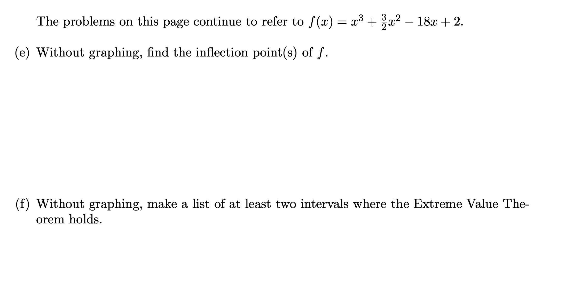 graphing, determine the locations (acvalues) of all local extreme values of f