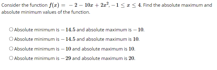  Consider the function at} 2 2 101: + 2.132, 1 s1