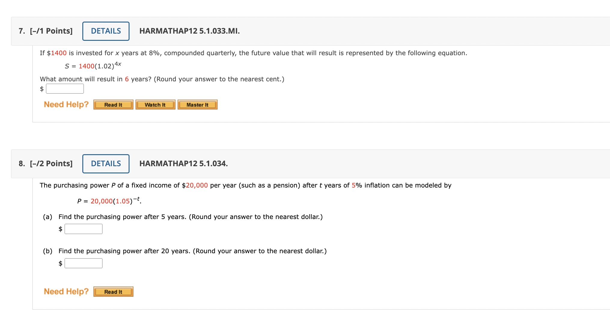 future value of an annuity due of $1,000 paid at the beginning