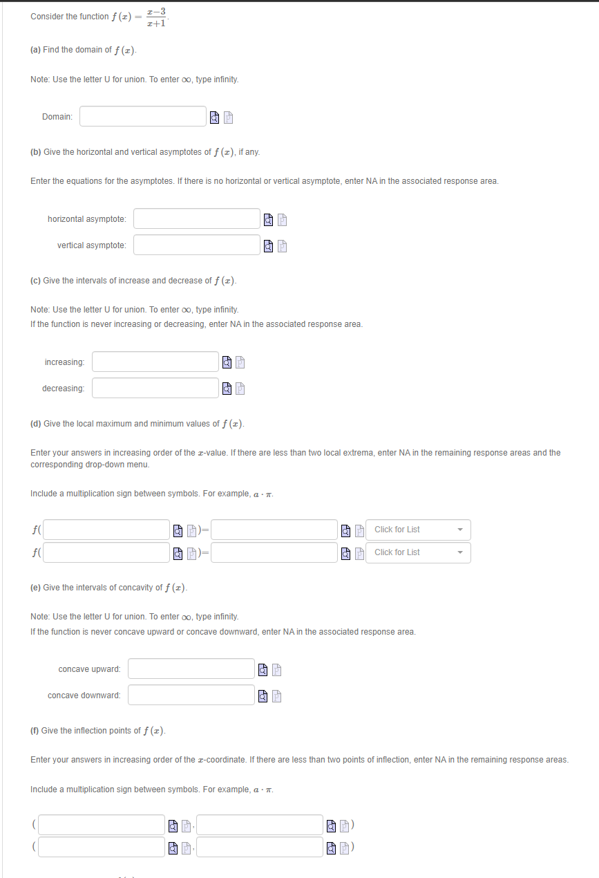 of f (r), if any. ter the equations for the asymptotes. If