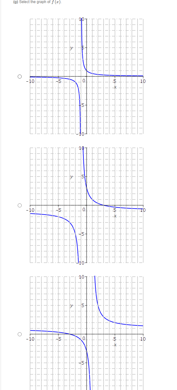 there is no horizontal or vertical asymptote, enter NA in the associated